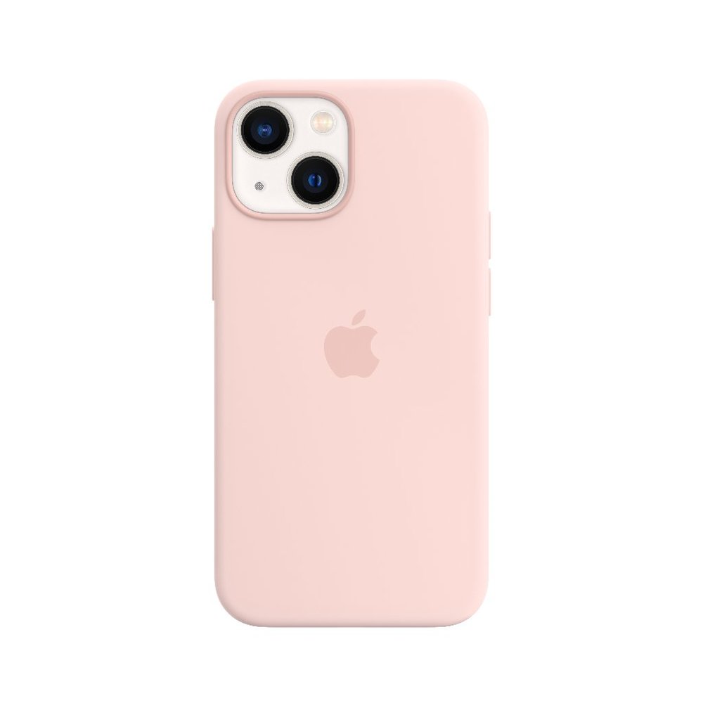 iPhone 13 mini Silicone Case with MagSafe - MidnightActual Color:Chalk Pink